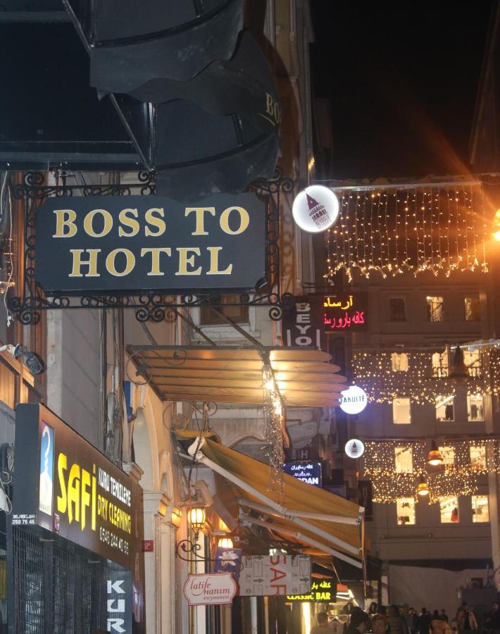 Boss To Hotel Taksim Istanbul Ngoại thất bức ảnh